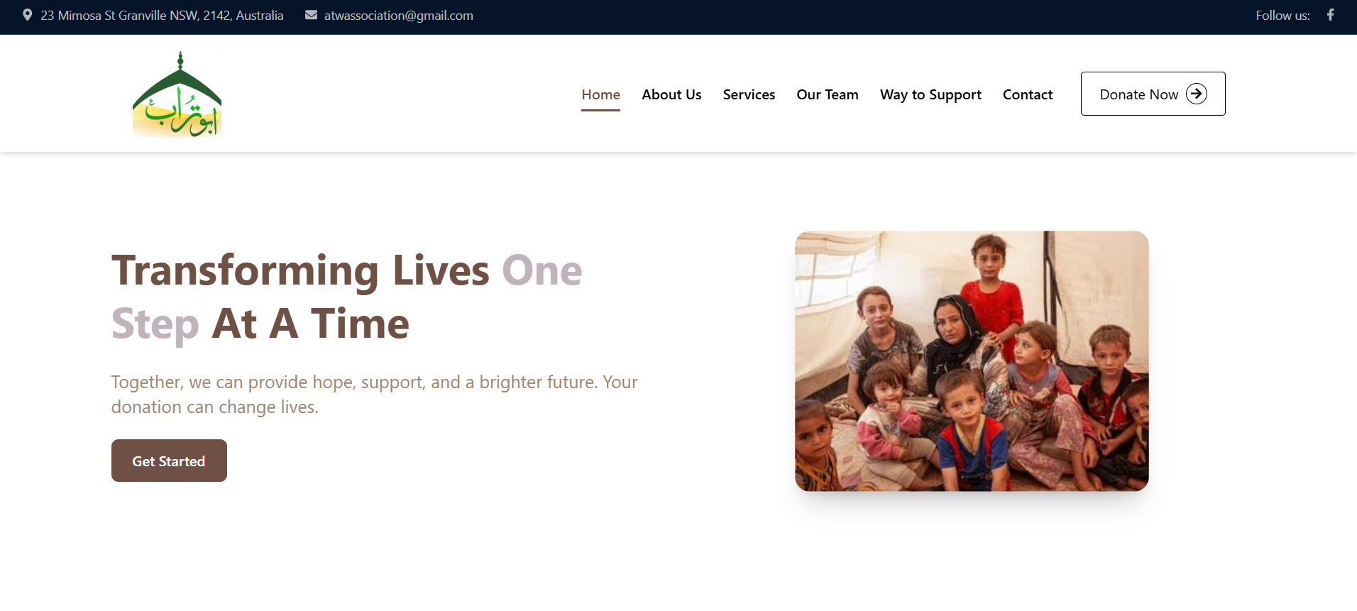 Abu Turab Welfare Website
