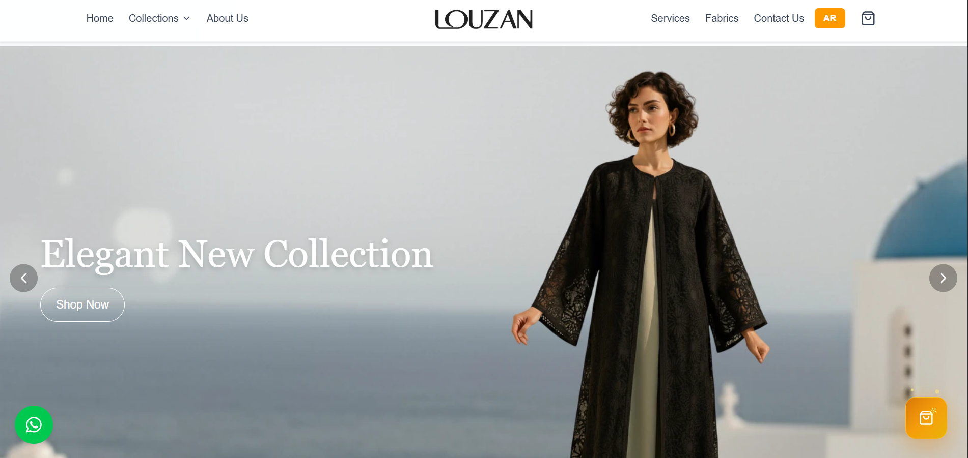 Louzan Fashion E-Commerce Website